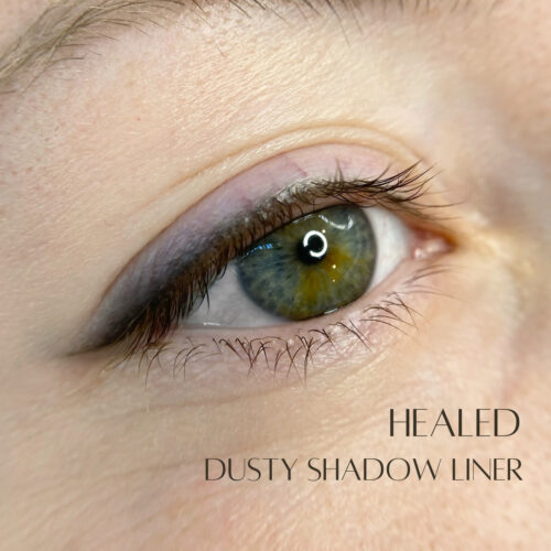 Dusty Shadow Eyeliner Tattoo in Vancouver, WA.