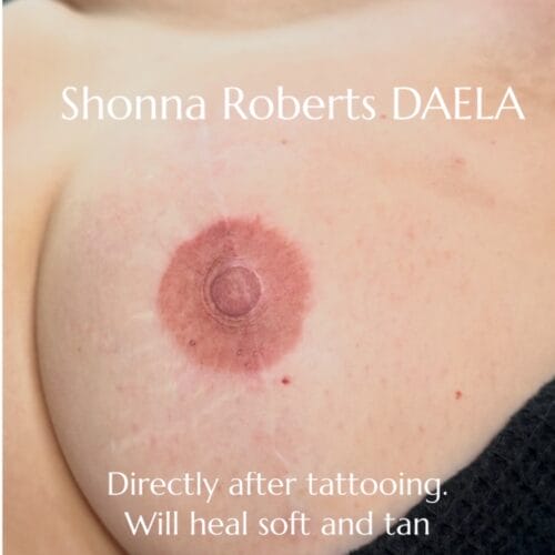 Areola Restoration Tattoo at DAELA by Shonna