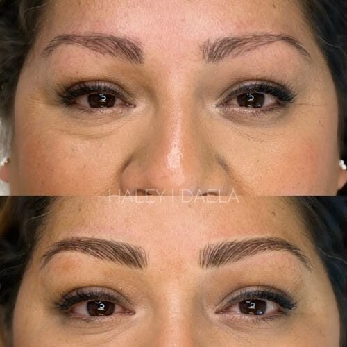 Machine Nano Brows in Scottsdale at DAELA by Haley