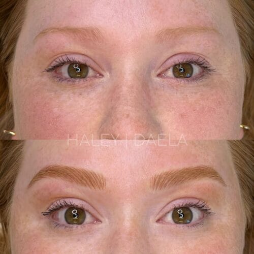Machine Nano Brows in Scottsdale at DAELA by Haley