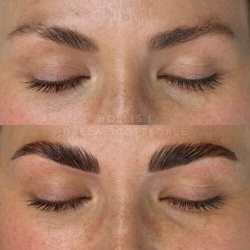 Brow Lamination in Scottsdale by Hollis at DAELA