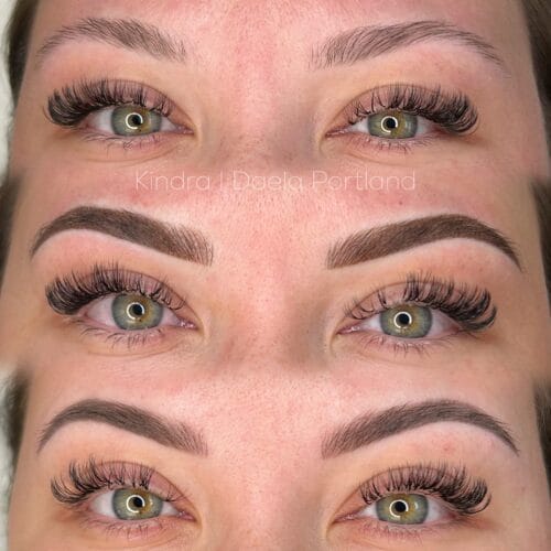 Combo Brows in Portland Oregon at DAELA
