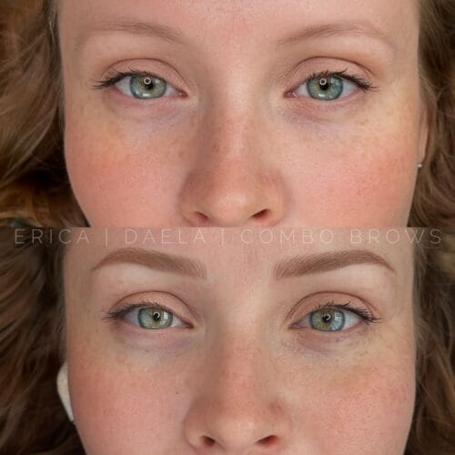 Combo Brows at DAELA by Erica