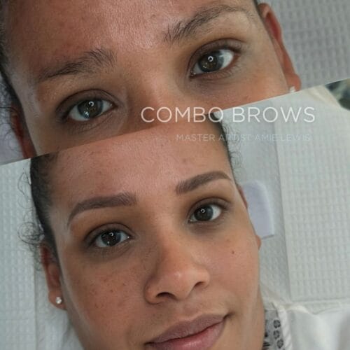 Combo Brows at Daela Cosmetic Tattoo in Portland by Amie Lewis