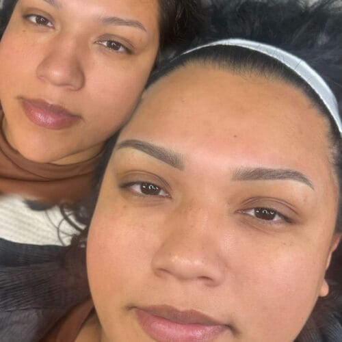 Combo Brow tattoo in Portland at DAELA