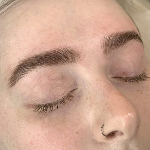 Brow Lamination DAELA Cosmetic Tattoo Scottsdale-Haley