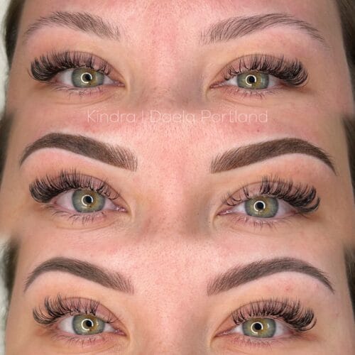 Combo Brows in Portland Oregon at DAELA Cosmetic Tattoo by Kindra