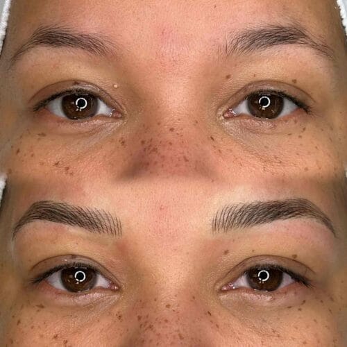 Microblading in Portland, Oregon at DAELA Cosmetic Tattoo by Kindra