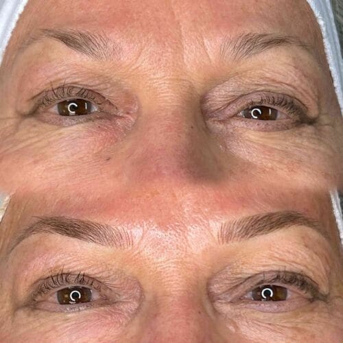 Microblading in Portland, Oregon at DAELA Cosmetic Tattoo by Kindra