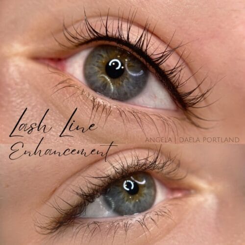 Lash Line Enhancement DAELA Portland by Angela