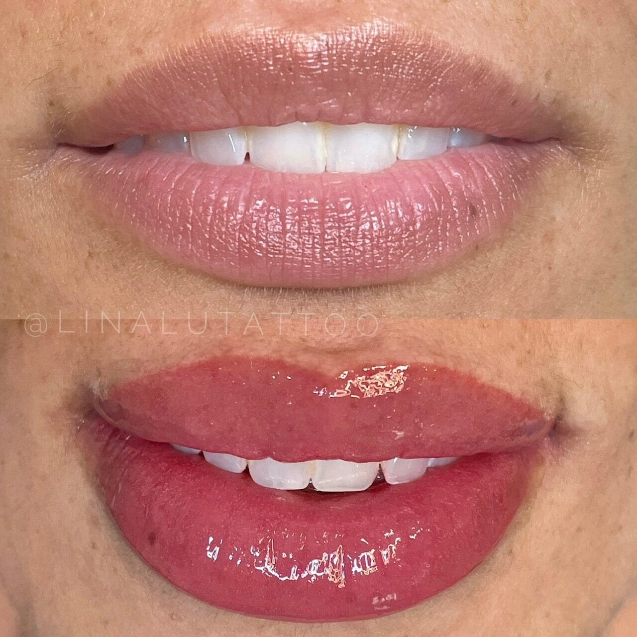 Lip Neutralization Lip Blush Tattoo Portland DAELA Lina Lip Neutralization Lip Blush Tattoo Portland DAELA Lina