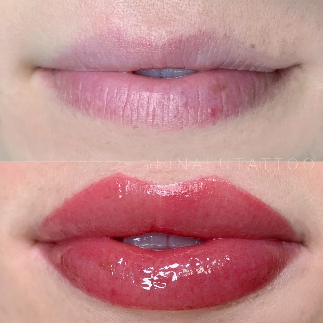 Lip Blush Tattoo Portland DAELA Lina Lip Blush Tattoo Portland DAELA Lina