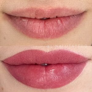 Lip Blush Tattoo Portland DAELA Lina Lip Blush Tattoo Portland DAELA Lina