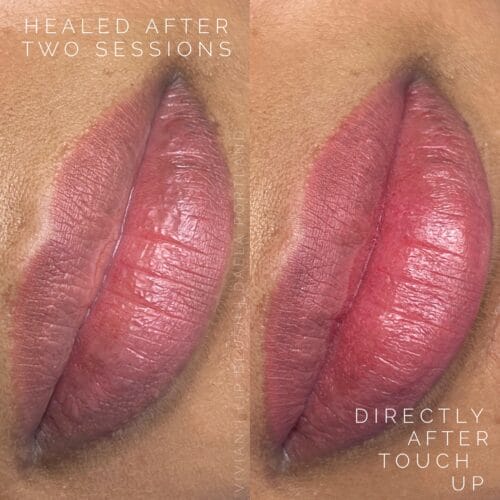 Lip Blush Tattoo DAELA Portland by Vivian