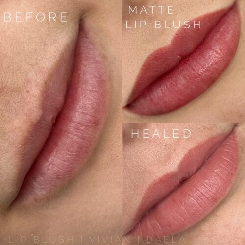 Lip Blush Tattoo DAELA Portland by Vivian