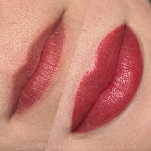Lip Blush Tattoo DAELA Portland by Vivian