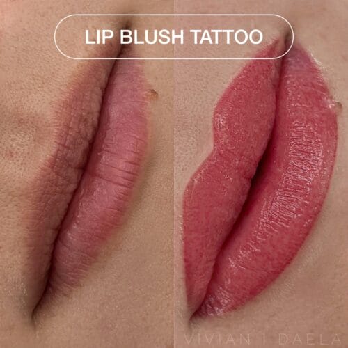 Lip Blush Tattoo DAELA Portland by Vivian