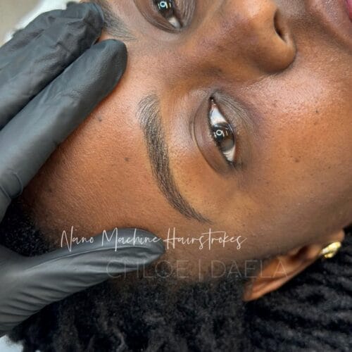 Machine Hairstrokes in Scottsdale at DAELA by Chloe