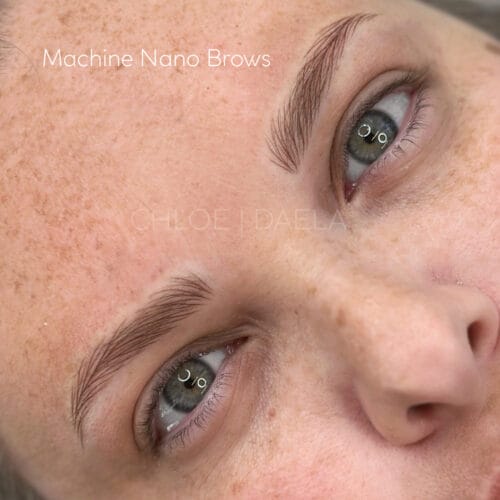 Machine Hairstrokes in Scottsdale at DAELA by Chloe