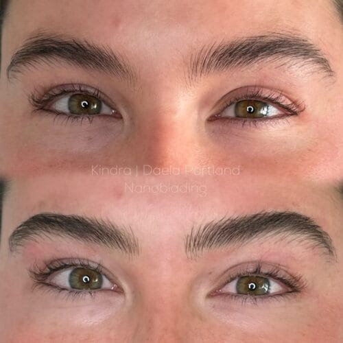 Microblading in Portland, Oregon at DAELA Cosmetic Tattoo by Kindra