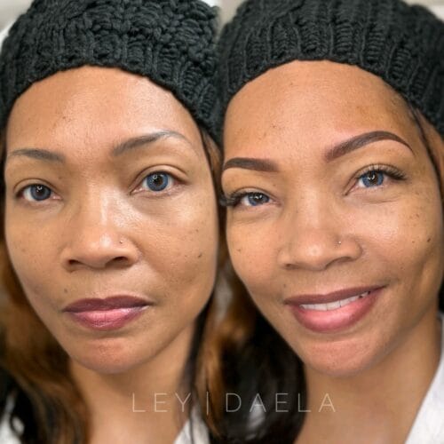 Ombre Powder Brows in Scottsdale at DAELA