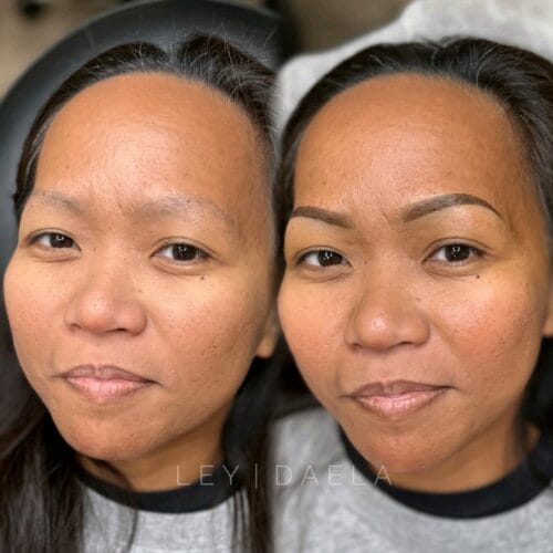 Ombre Powder Brows in Scottsdale at DAELA