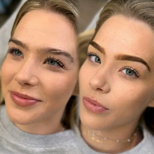 Ombre Powder Brows in Scottsdale at DAELA