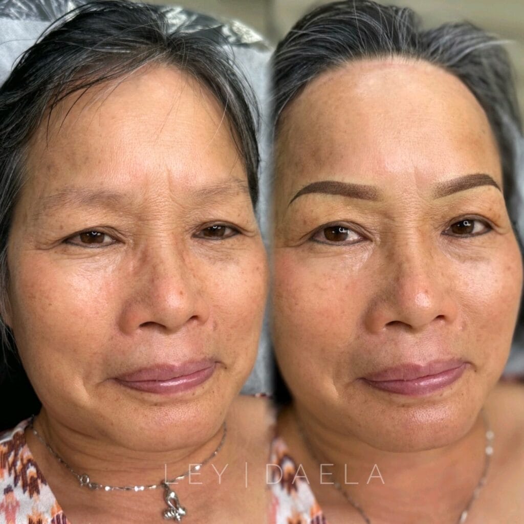 Ombre Powder Brows in Scottsdale at DAELA