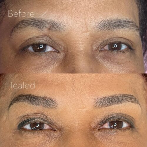 Ombre Powder Brows at DAELA Cosmetic Tattoo Portland-Taylin