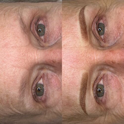 Powder Brows at DAELA Cosmetic Tattoo Portland-Taylin