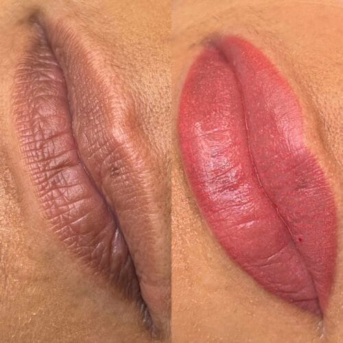 Lip Neutralization Lip Blush Tattoo Portland DAELA Vivian