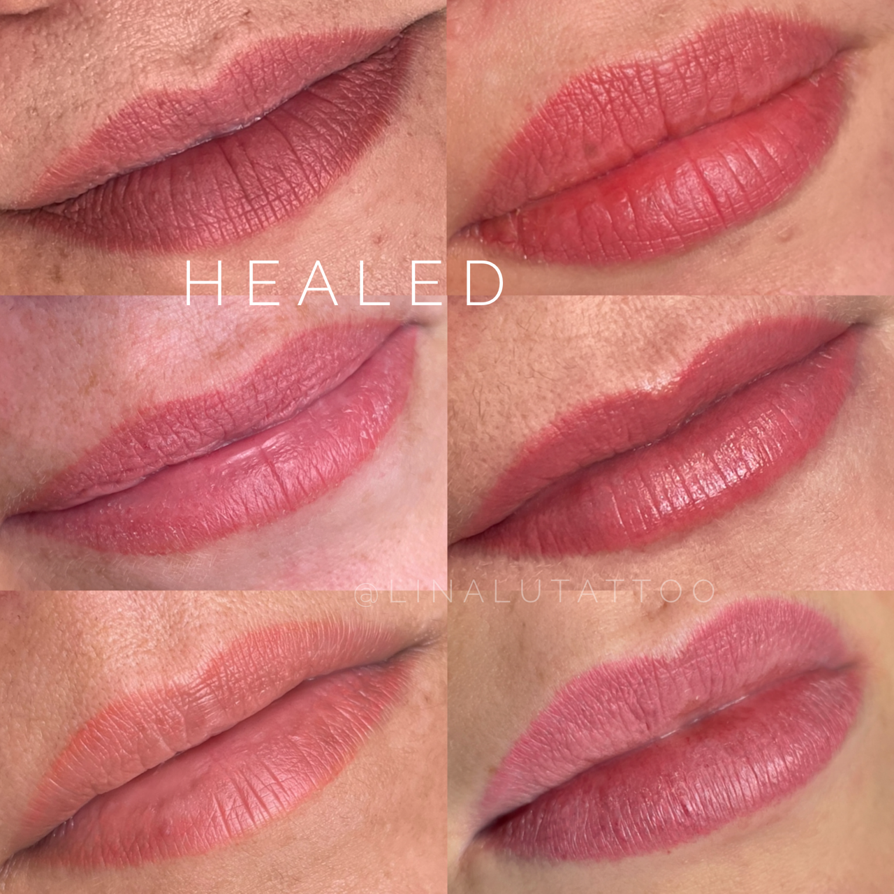 Lip Blush Tattoo Healing Stages Portland DAELA Lina Lip Blush Tattoo Healing Stages Portland DAELA Lina